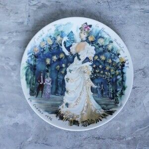 Limoges Collectors Plate 1976 Les Femme Du Siecle
